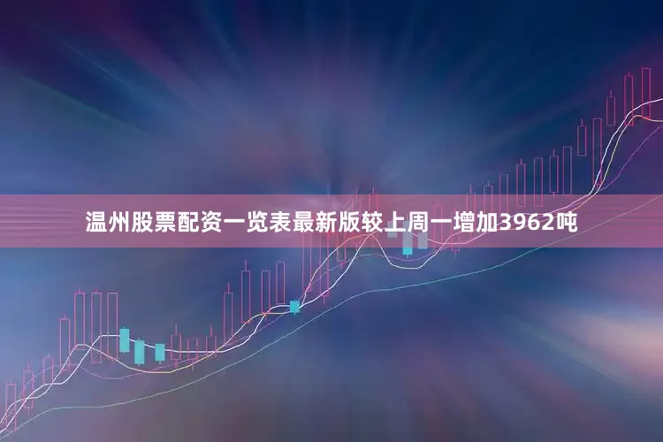 温州股票配资一览表最新版较上周一增加3962吨