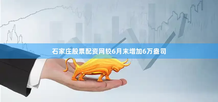 石家庄股票配资网较6月末增加6万盎司